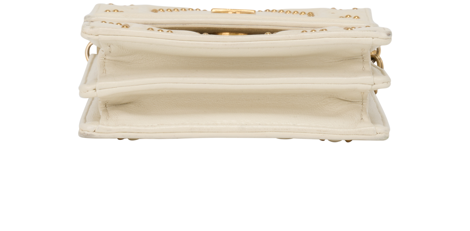 Vertical Diorama, &pound;695, Handbags, White, Leather, Top view